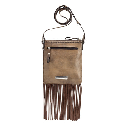 AMERICAN WEST Moon Dancer Crossbody Bag/Wallet - Rose/Sand