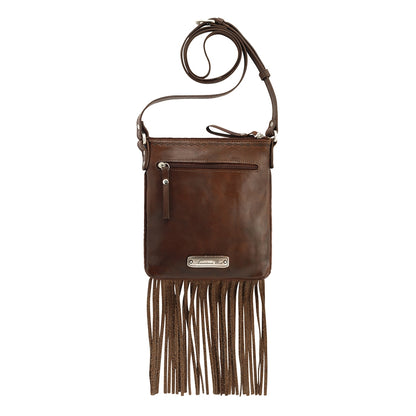 AMERICAN WEST Moon Dancer Crossbody Bag/Wallet - Rose/Sand