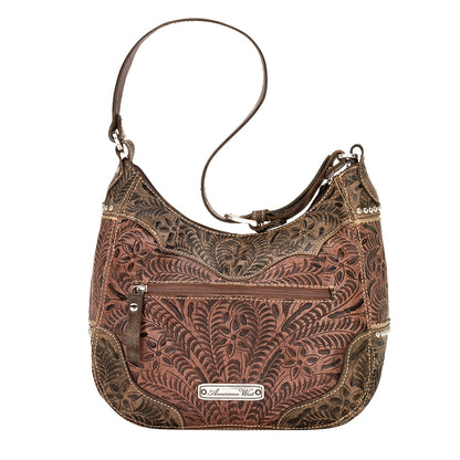 AMERICAN WEST Rosewood Zip-Top Everyday Hobo Bag