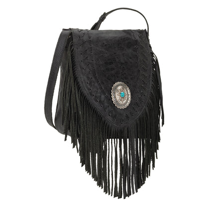AMERICAN WEST Seminole Soft Crossbody Fringe Bag