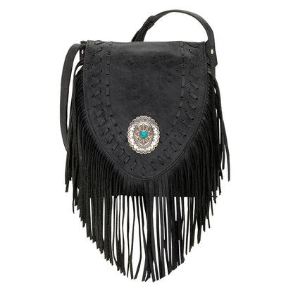 AMERICAN WEST Seminole Soft Crossbody Fringe Bag