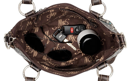 AMERICAN WEST Sierra Convertible Zip Top Bucket Tote