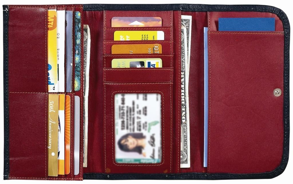 AMERICAN WEST Sierra Tri-Fold Wallet