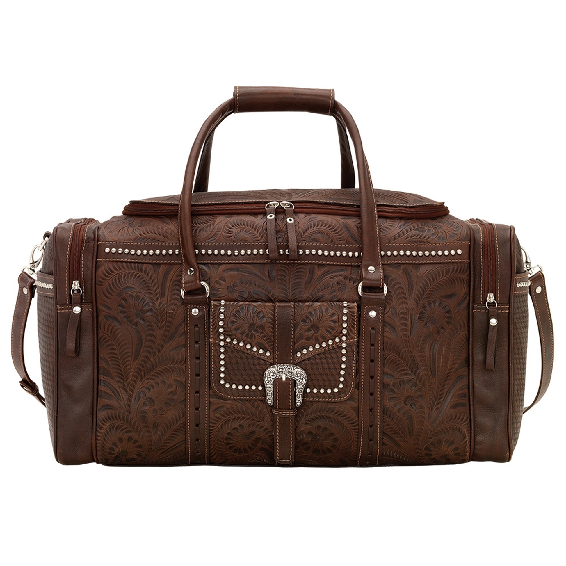 AMERICAN WEST Stampede Zip Around Rodeo Bag