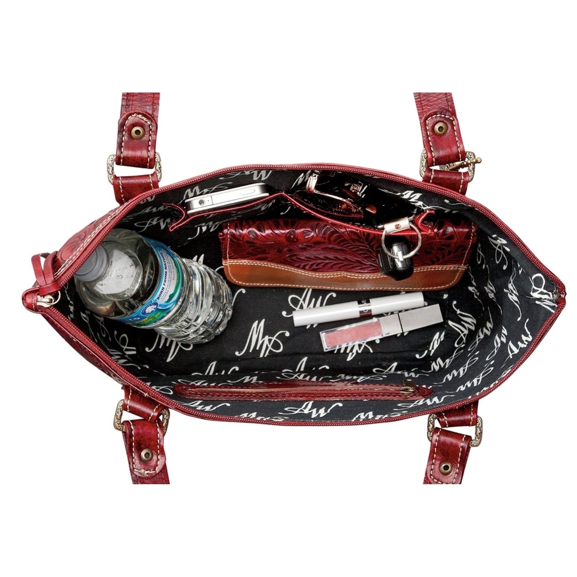 AMERICAN WEST Zuni Passage Zip Top Bucket Tote