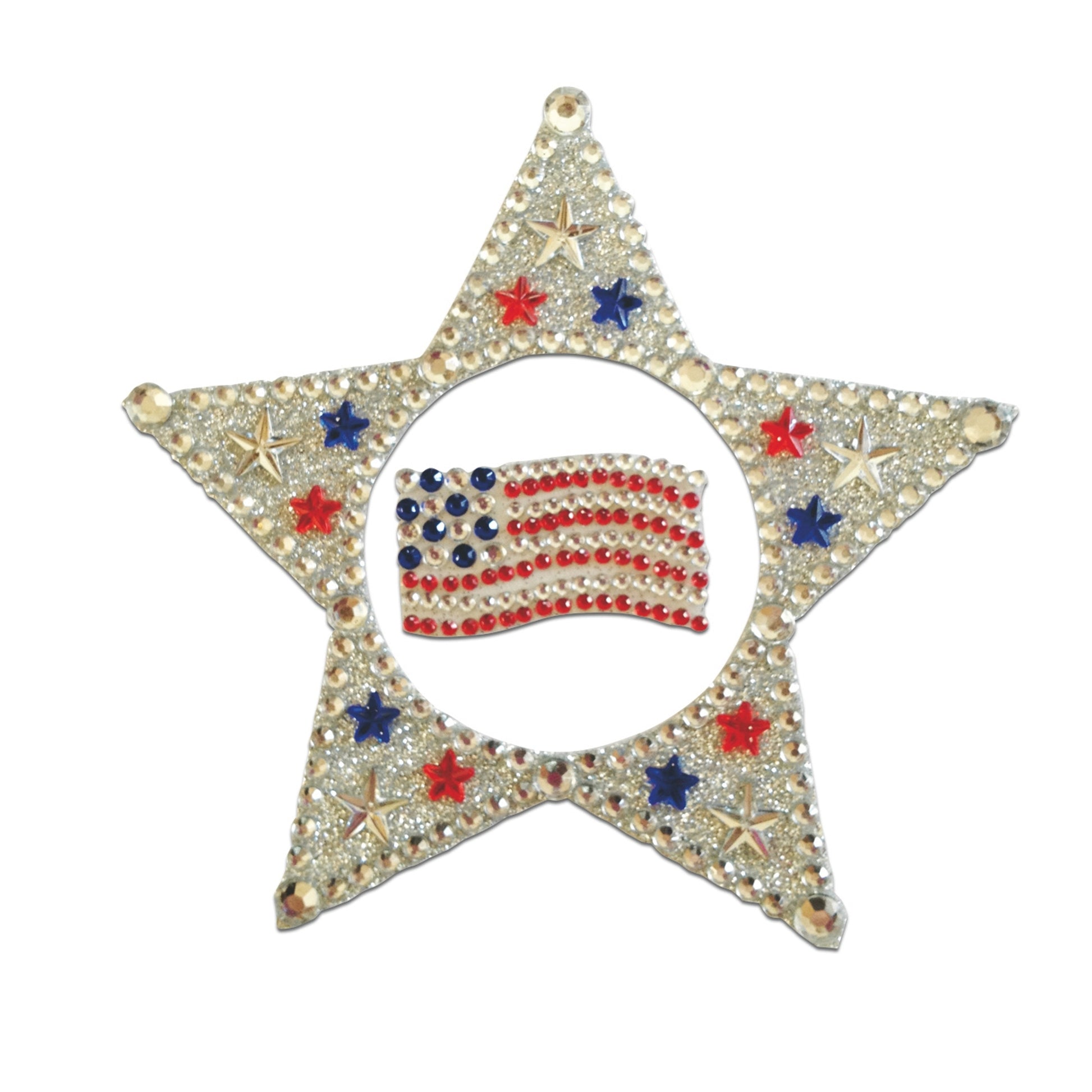 Tail Tamer Equine Body Bling American Flag and Stars
