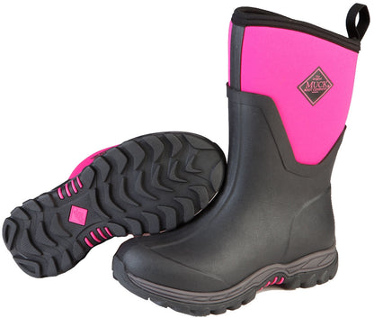 Muck Boot Womens Arctic Sport II Mid Boot 6 Black