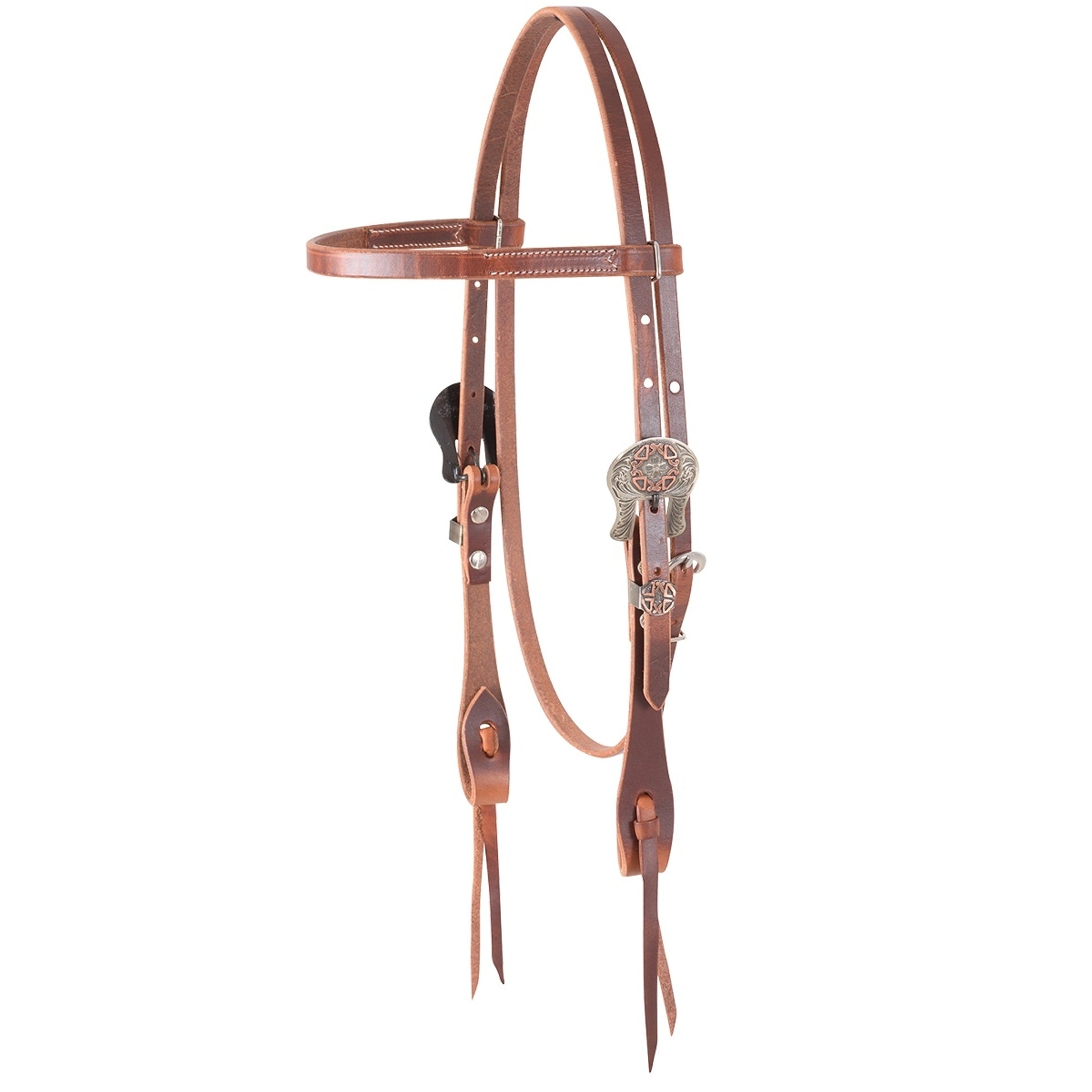 Martin Cowboy Diamond Buckle Browband Headstall
