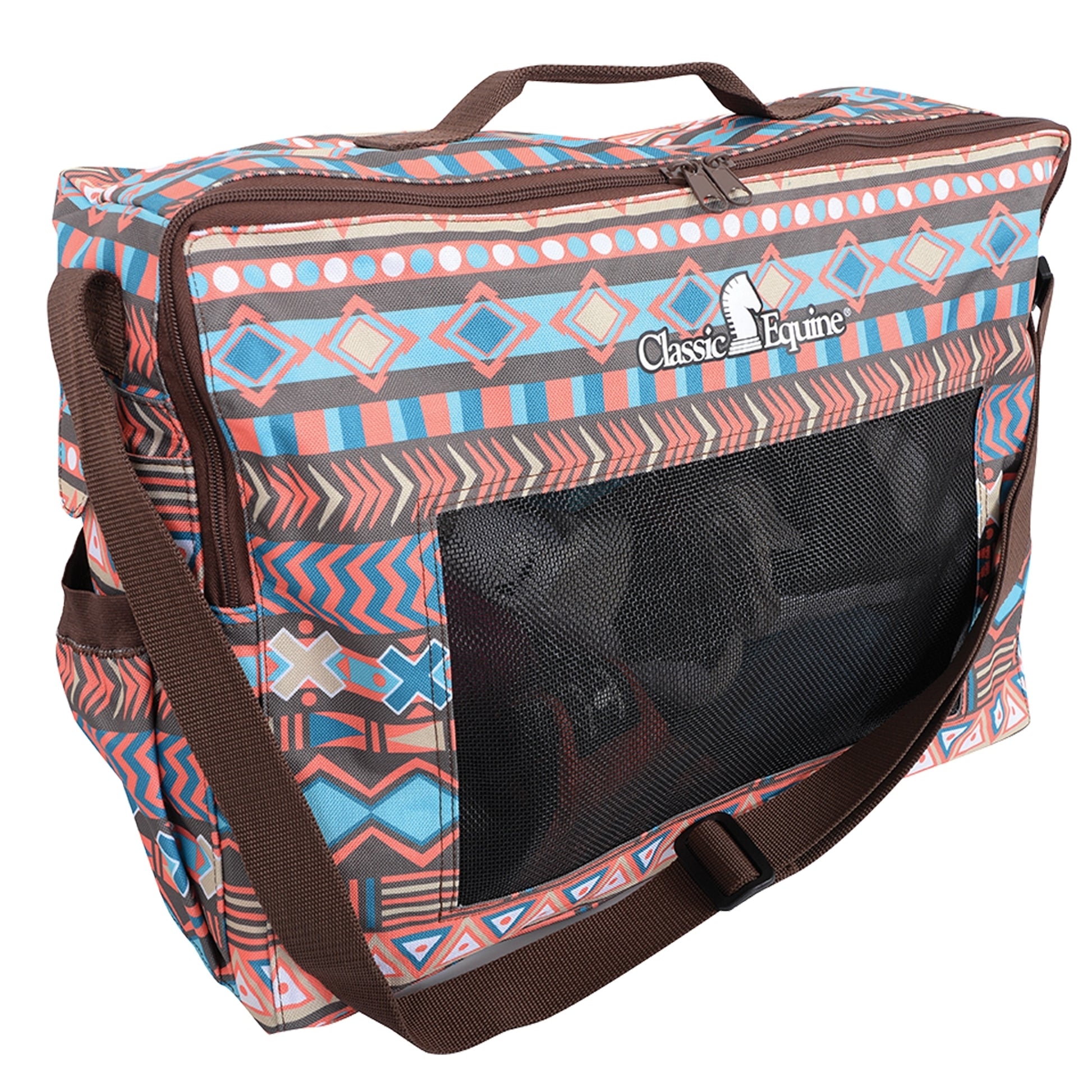 Classic Equine Boot Accessory Tote - Coral Knight