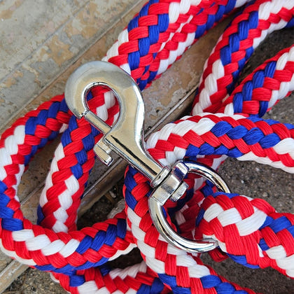 Tough1 Braided Soft Poly Lead Rope 8ft