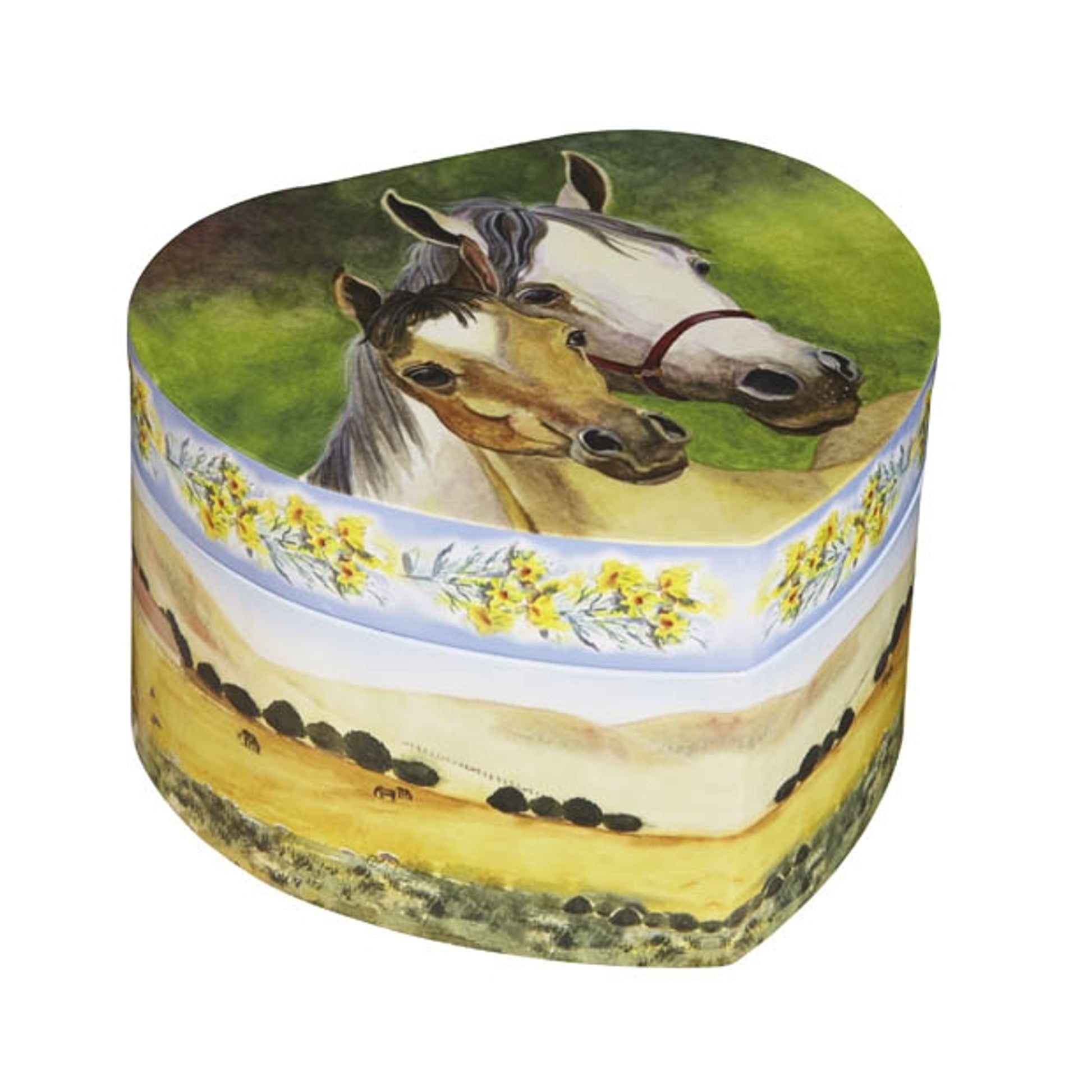 Enchantmints Love Of Horses Musical Treasure Box