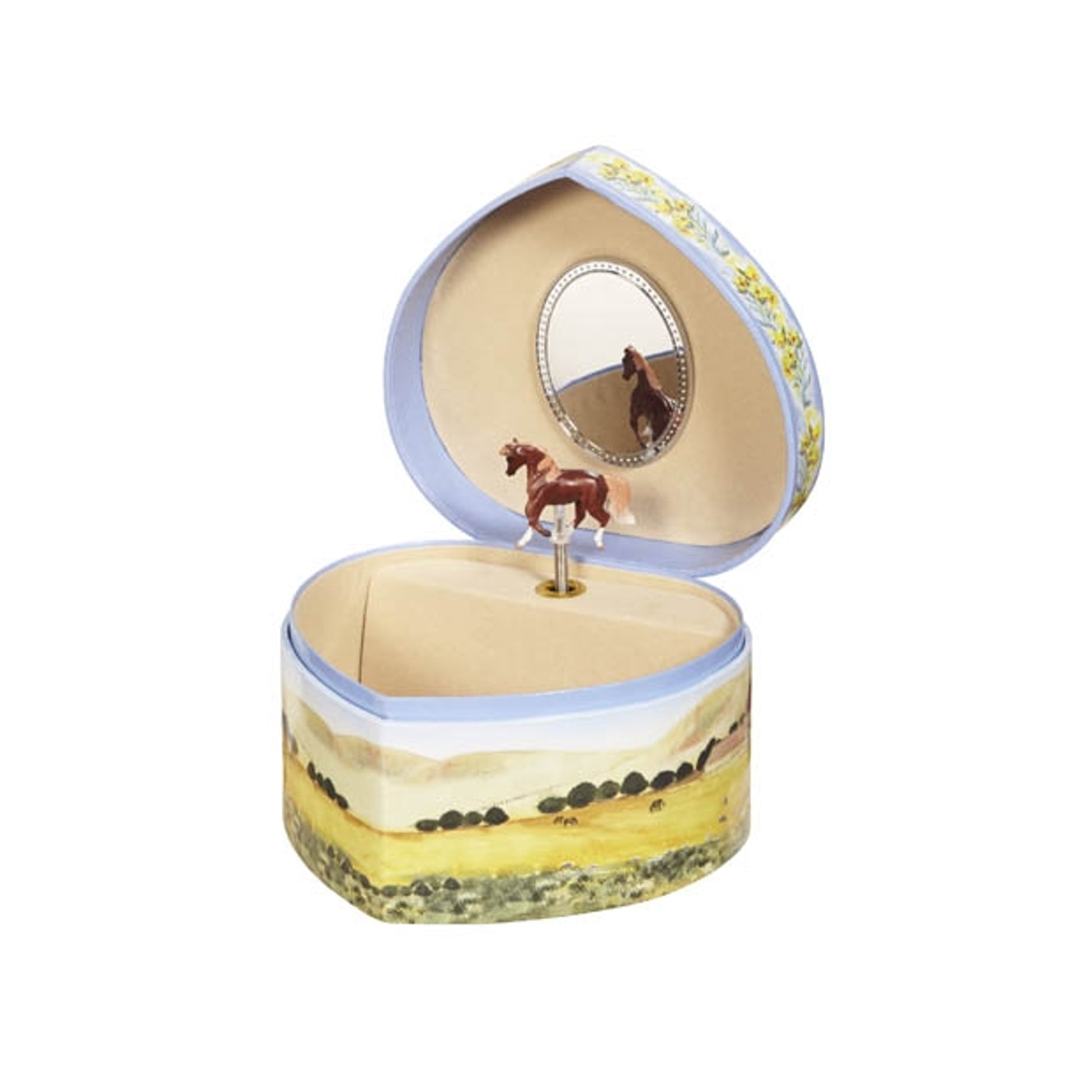 Enchantmints Love Of Horses Musical Treasure Box