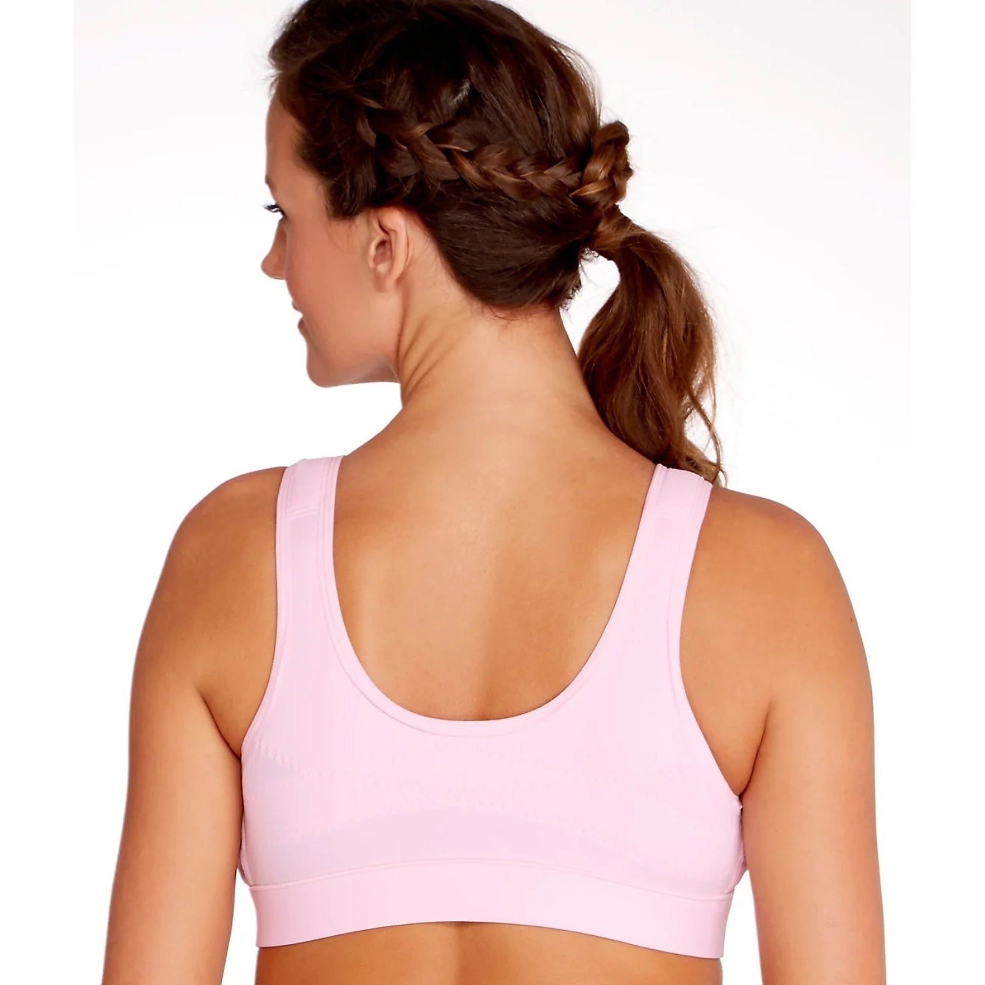 ENELL Lite Low Impact Equestrian Sports Bra Ecru 2