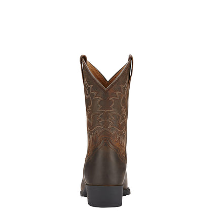 Ariat Kids Heritage Western Boots -Distressed Brown