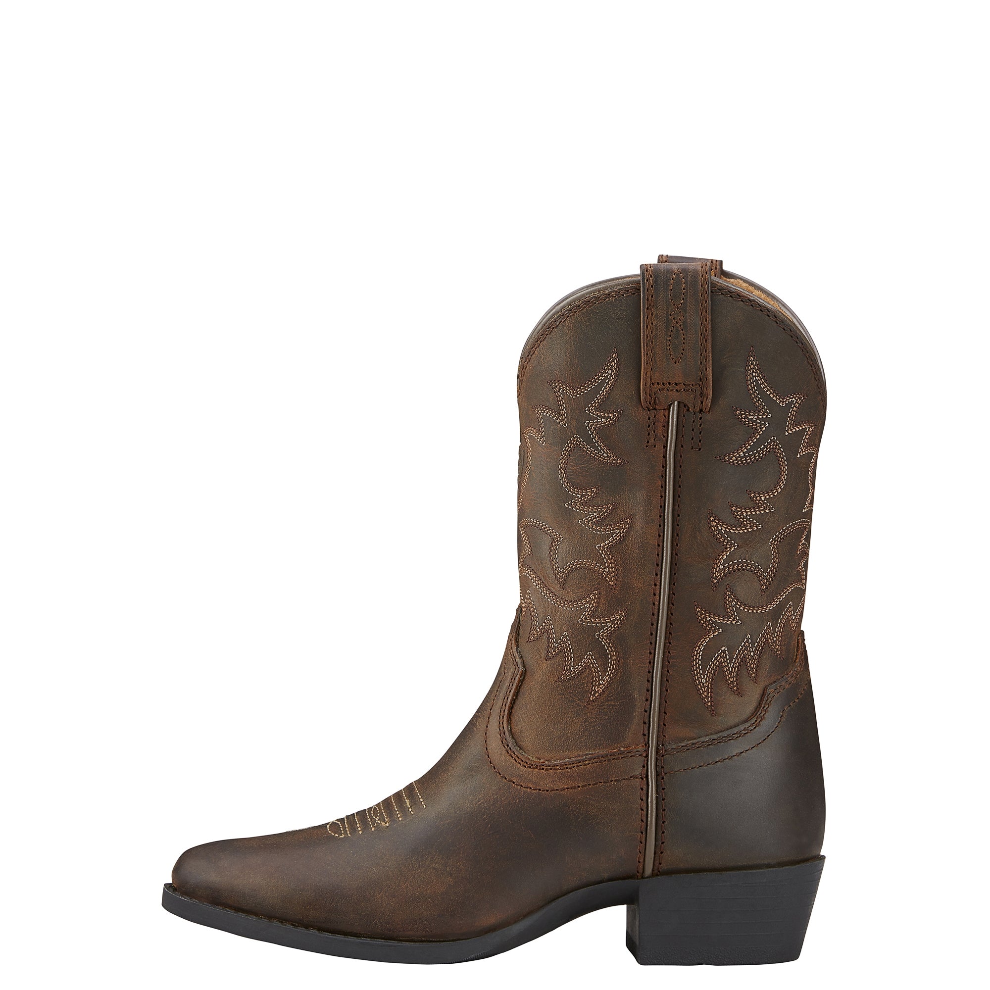 Ariat Kids Heritage Western Boots -Distressed Brown