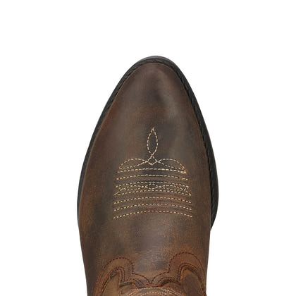 Ariat Kids Heritage Western Boots -Distressed Brown