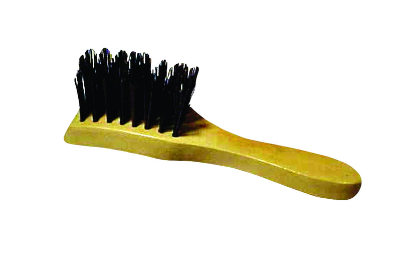 WOOD HANDLE HOOF CLEANING BRUSH