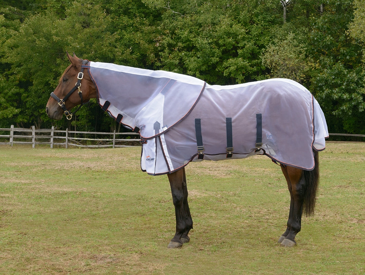 Shires Highlander Fine Mesh Fly Sheet/Neck Set
