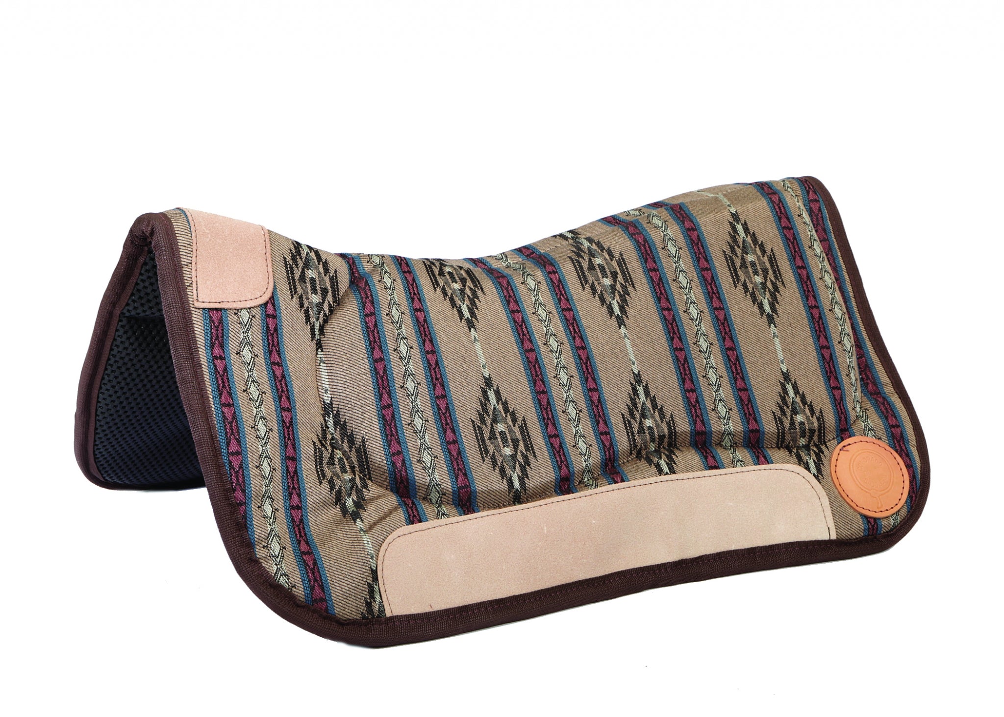 Colorado Saddlery Bookcliff Mountain Contour Waffle Neoprene Bottom Saddle Pad