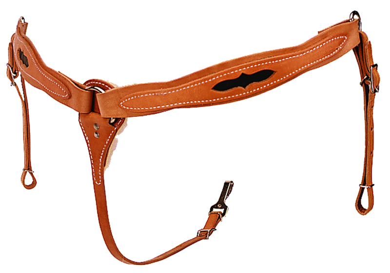 Colorado Saddlery Brown Inlaid All Around Breast Collar