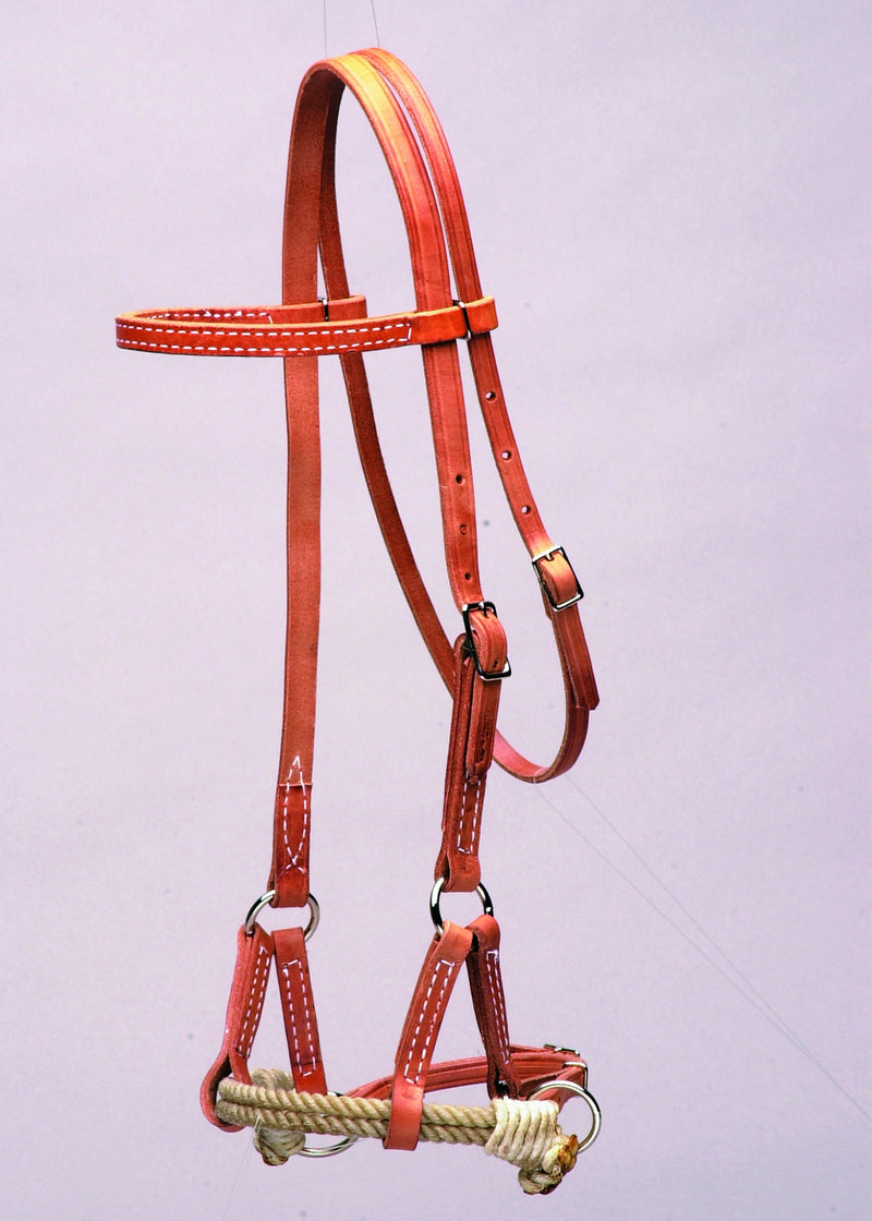 Colorado Saddlery Double Rope Sidepull