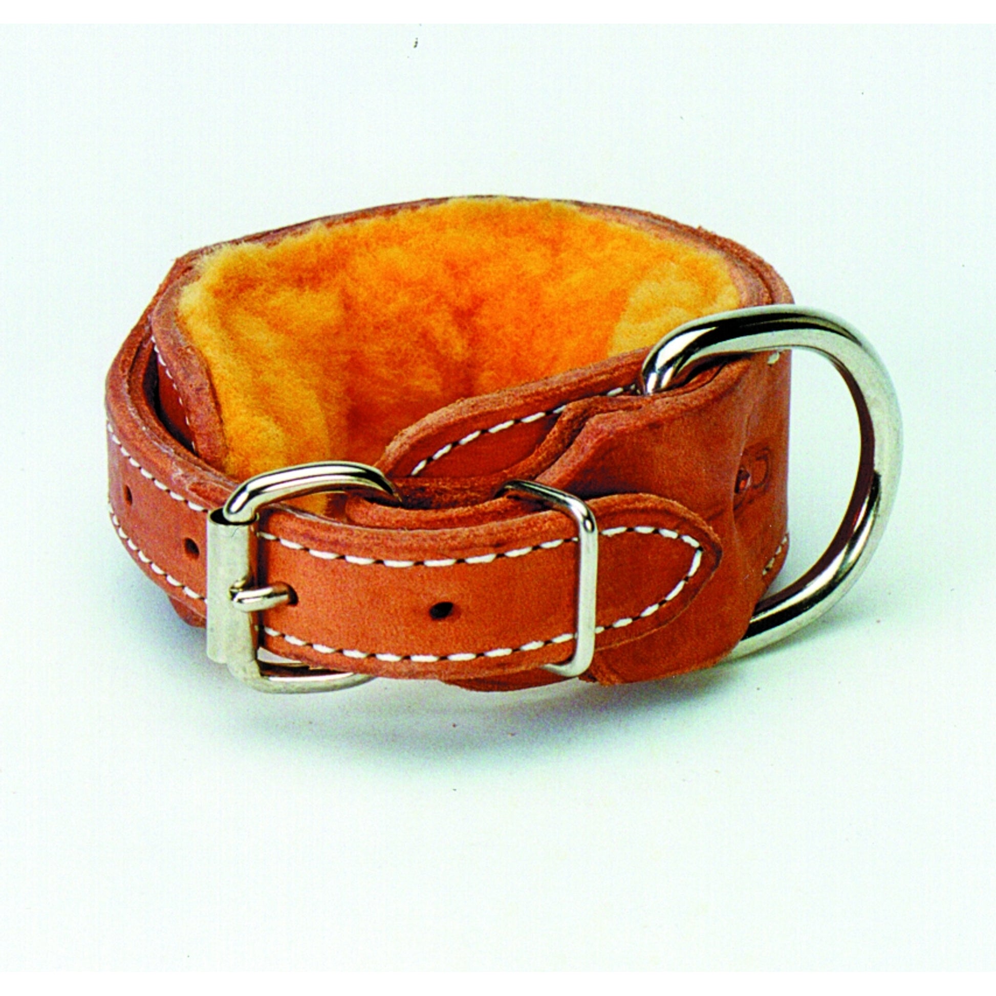 Colorado Saddlery Woolskin Lined Leather Deluxe Picket Hobble