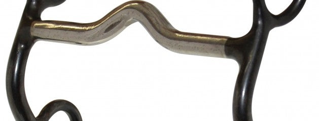 Reinsman Dakota 7/16" Solid Sweet Iron Low Port Curb Bit - Stage B
