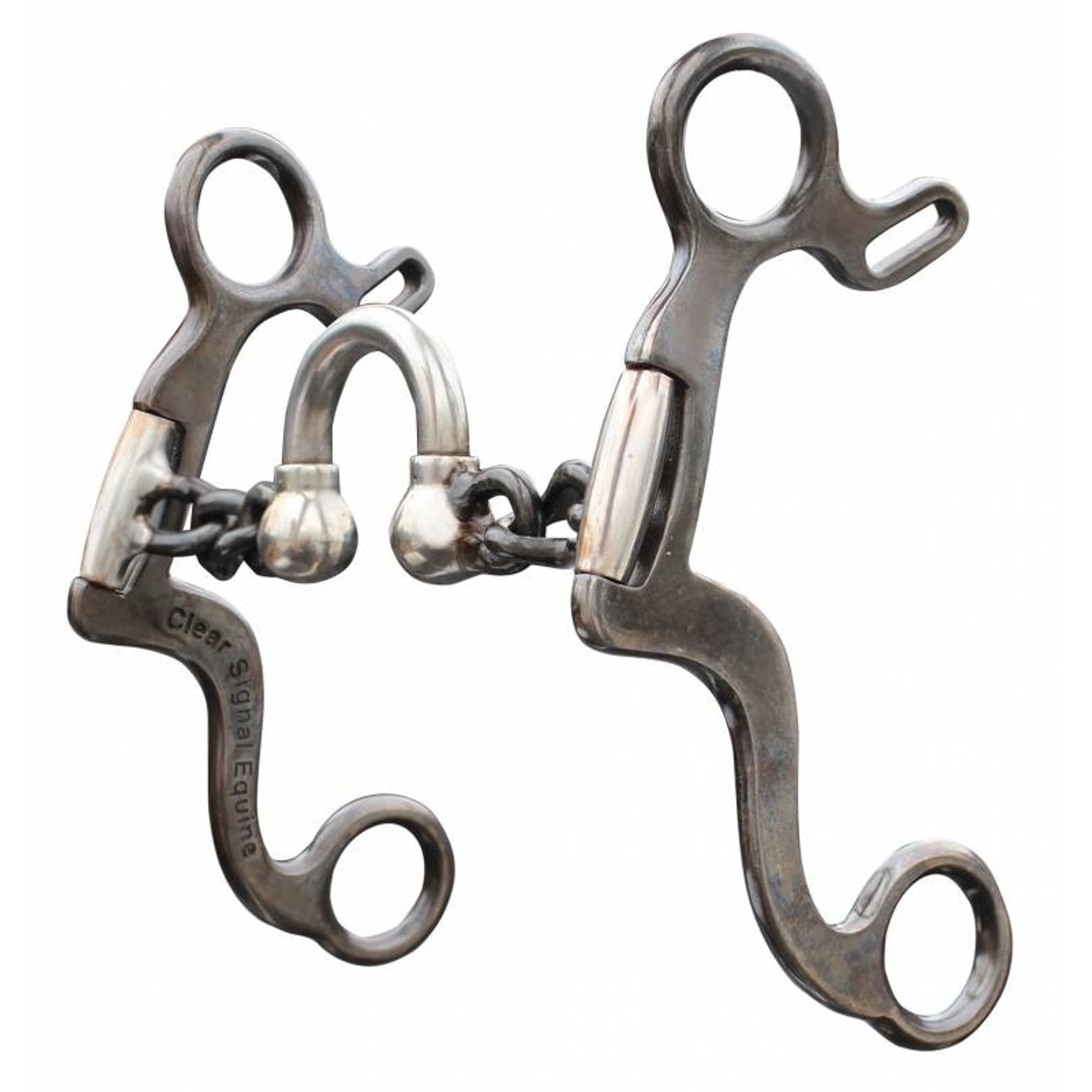 Pro Choice Clear Signal Equine Ported Chain Bit