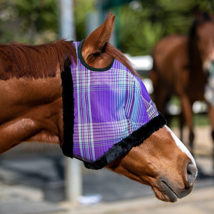 Kensington Fly Mask with Fleece Trim