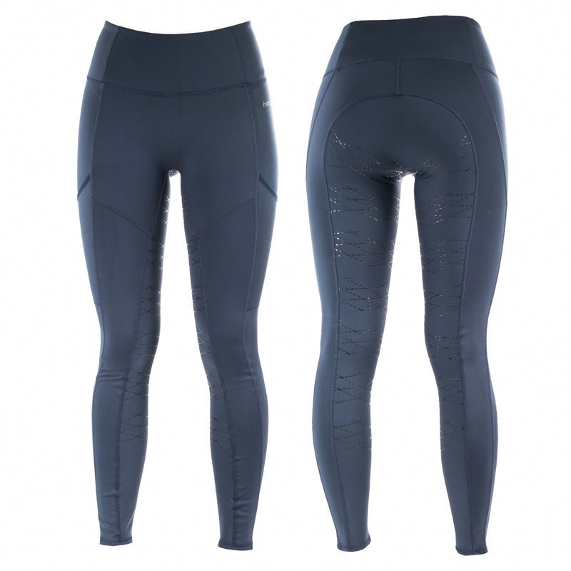Horze Ladies Kira Riding Tights EU 36/US 24 Black