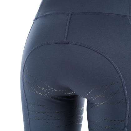 Horze Ladies Kira Riding Tights EU 36/US 24 Black