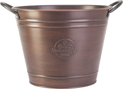 Washtub Planter 8in Copper