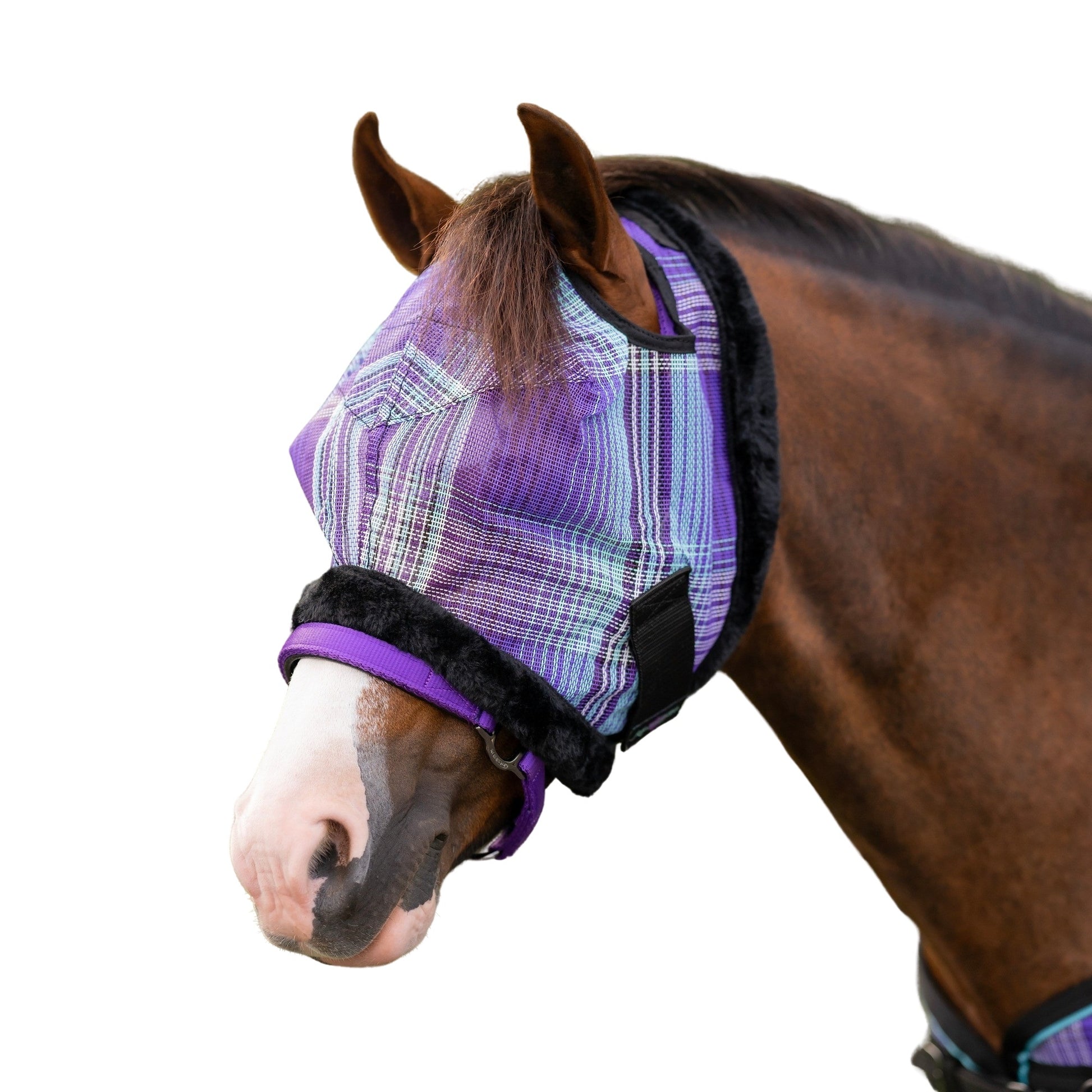 Kensington Pony Fly Mask with Fleece