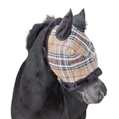 Kensington Miniature Signature Fly Mask with Plush Fl