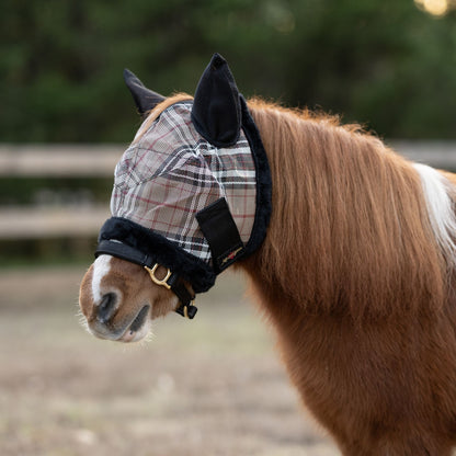 Kensington Miniature Signature Fly Mask with Plush Fl