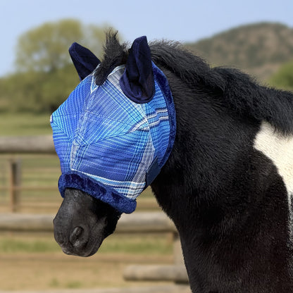 Kensington Miniature Signature Fly Mask with Plush Fl