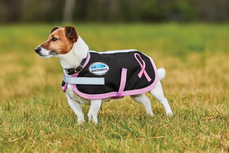 WeatherBeeta 1200D Dog Parka Breast Cancer