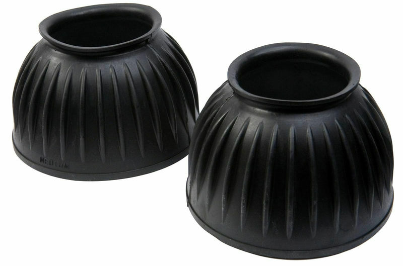 Saxon Ribbed Pull On Bell Boots