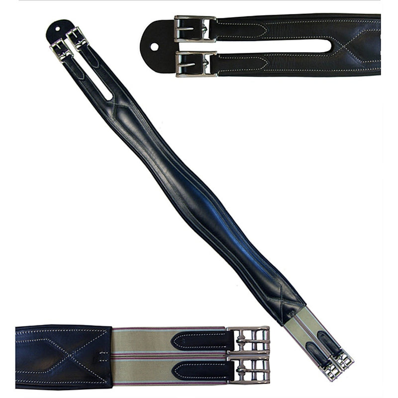 Exselle Elite Overlay Padded Shaped Girth 40IN