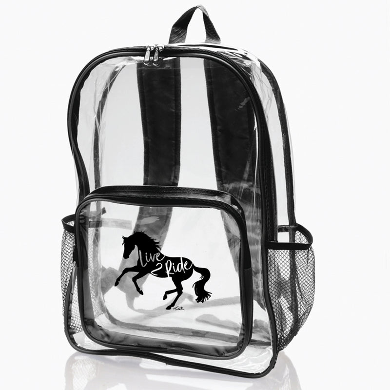 Lila Live 2 Ride Horse Backpack