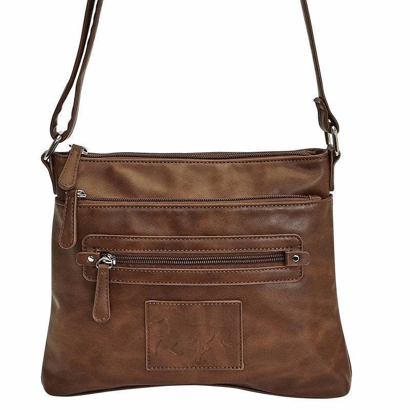 Lila Horse Cross Body Bag