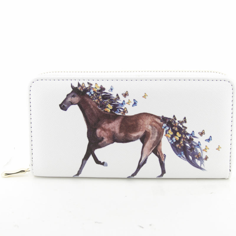Horse & Butterflies Wallet