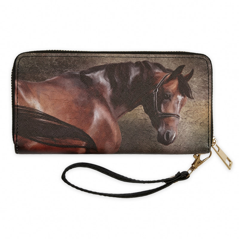 Bay Horse Clutch Wallet