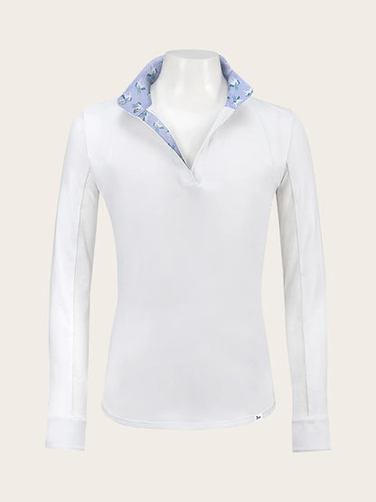 R.J. Classics Girls Maddie Jr. Long Sleeve Show Shirt