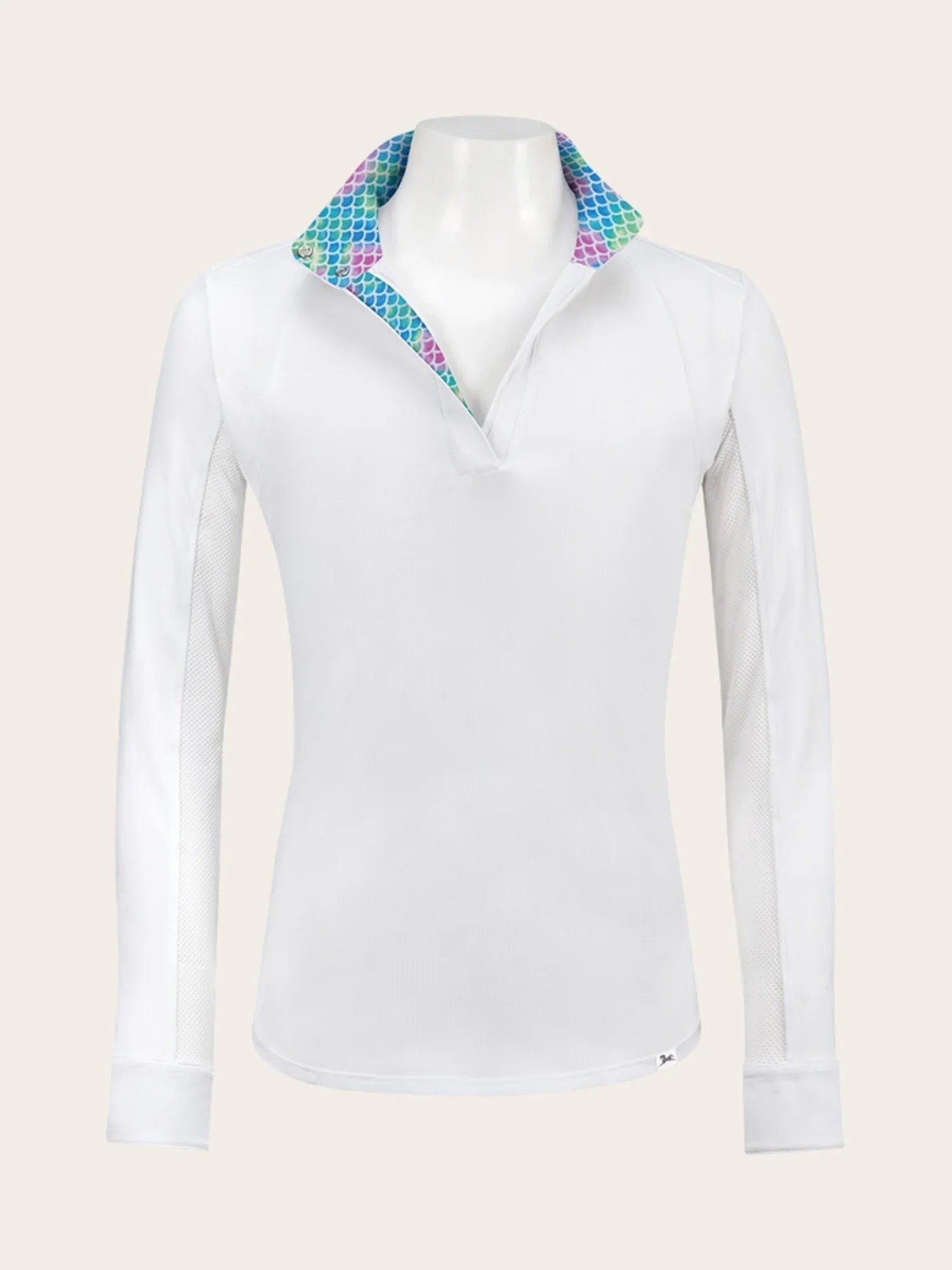 R.J. Classics Girls Maddie Jr. Long Sleeve Show Shirt