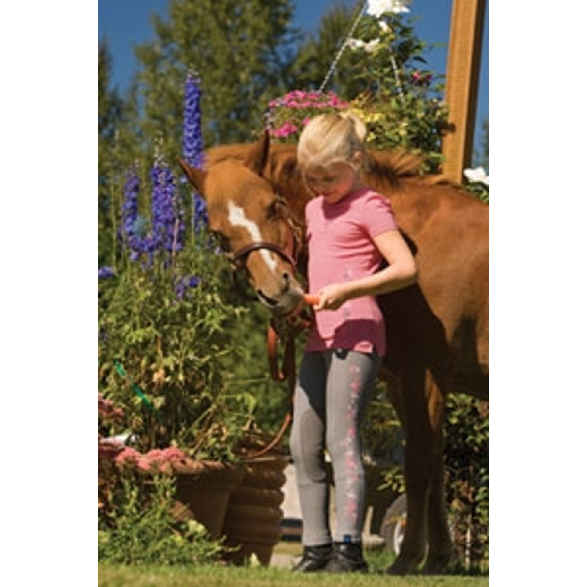 Irideon Kids Pony Argyle Tee