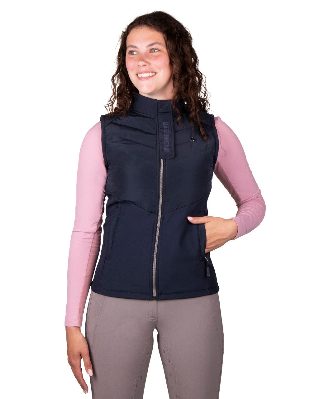 QHP Bodywarmer Fleece-Lined Vest