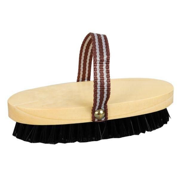 Oval Pocket Brush With Strap