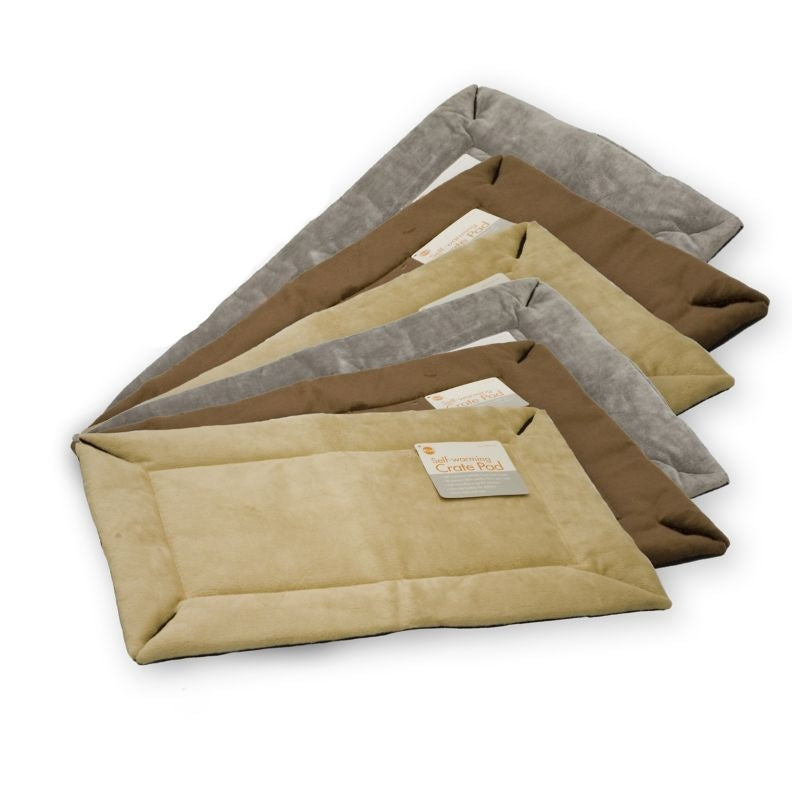 KH Mfg Self-Warming Tan Dog Crate Pad