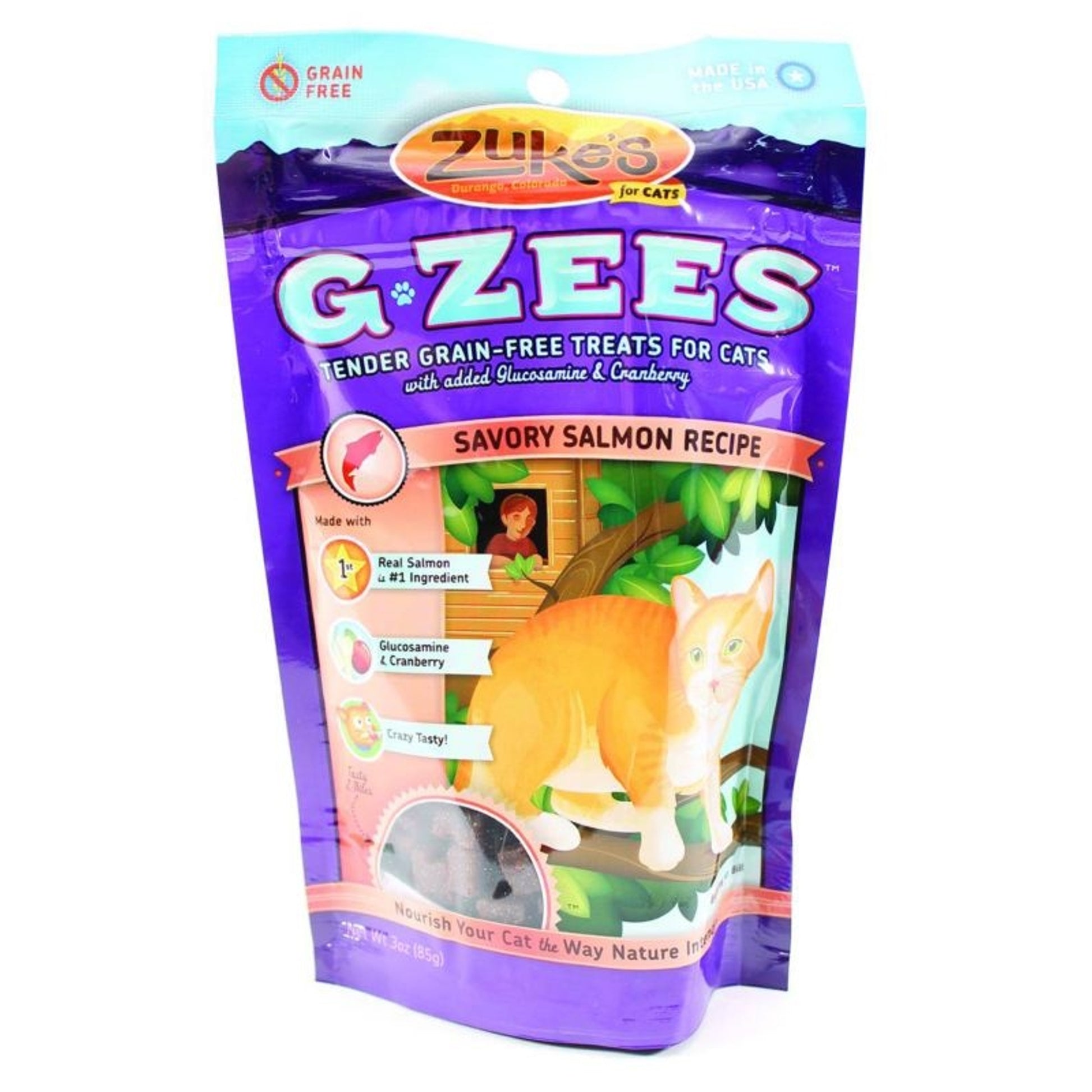 Zukes G-Zees Glucosamine Cat Treat